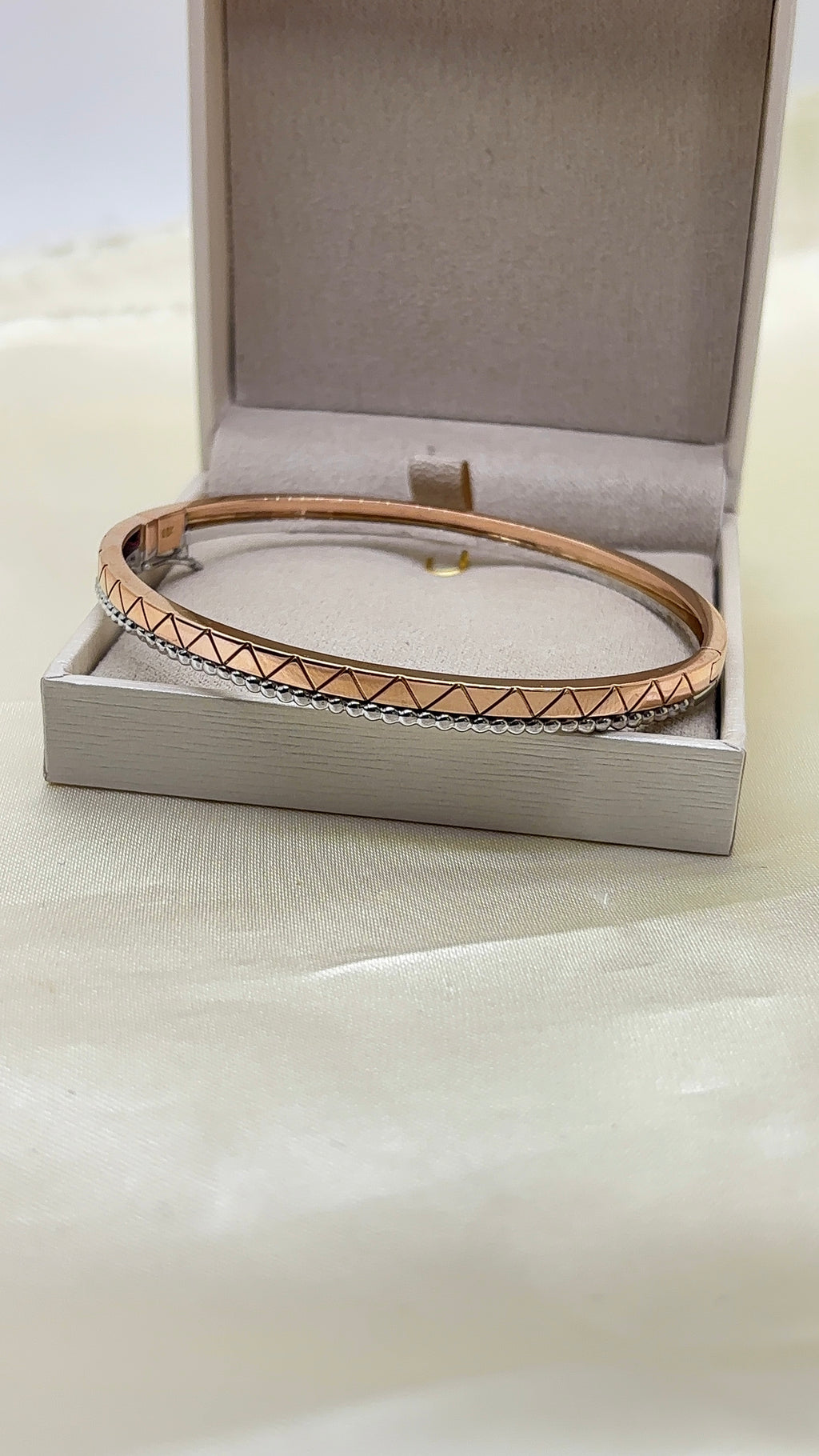 Bracelete dois ouros