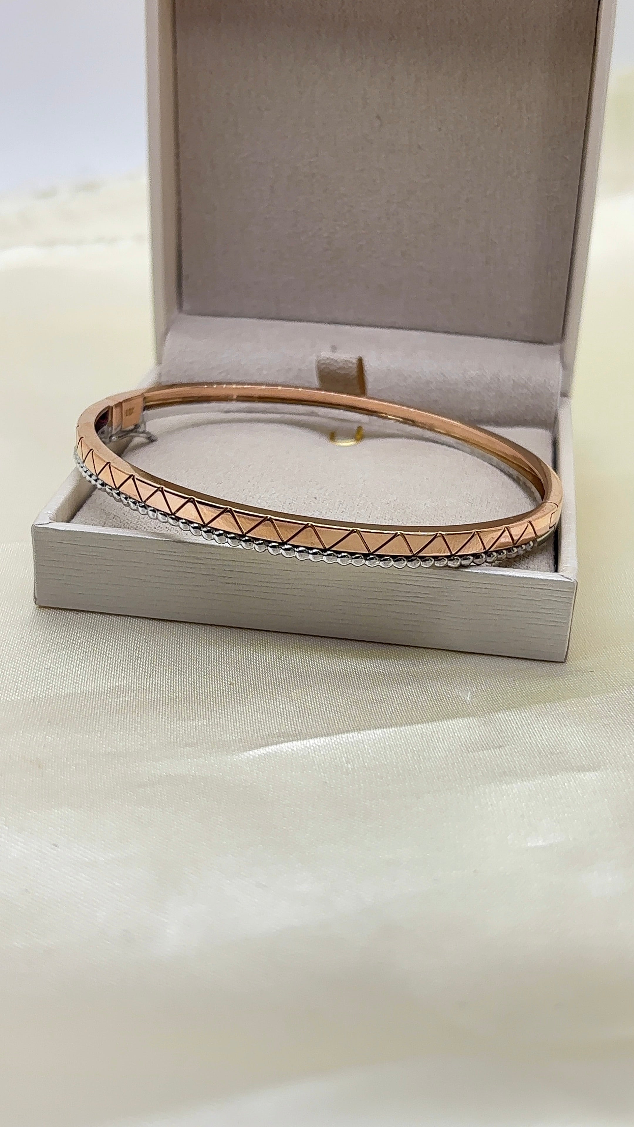 Bracelete dois ouros