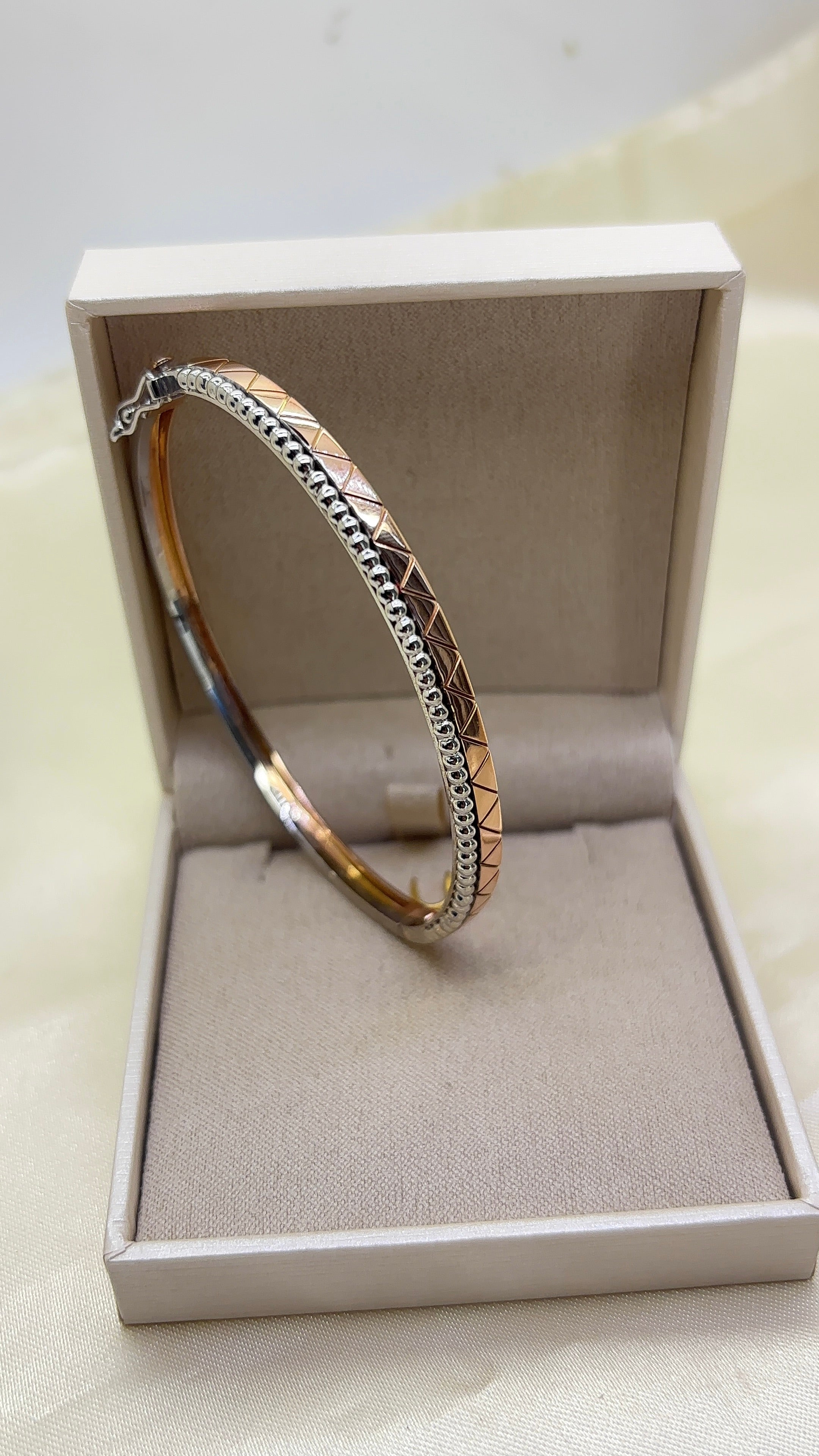 Bracelete dois ouros